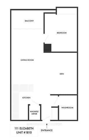 111 Elizabeth Street #1810, Toronto, ON M5G 1P7