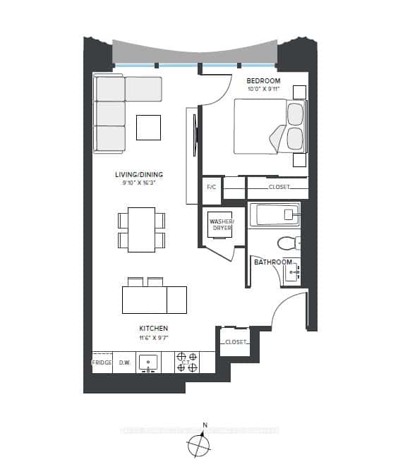 131 Mill Street #1001, Toronto, ON M5A 2Z8