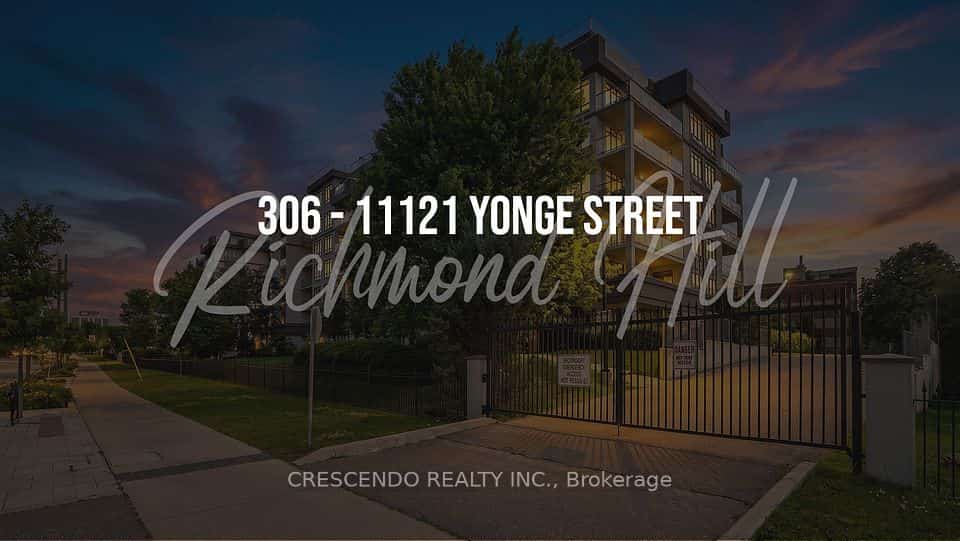 11121 Yonge Street #306, Richmond Hill, ON L4C 0S7