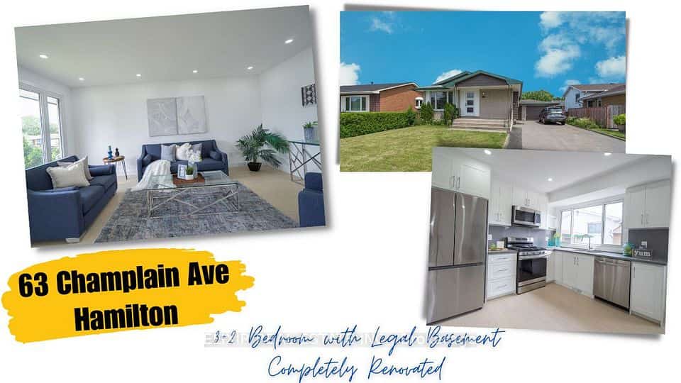 63 Champlain Avenue, Hamilton, ON L8G 2H5