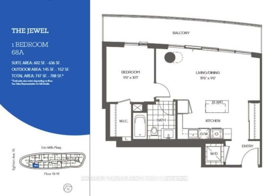 2520 Eglinton Avenue W #1804, Mississauga, ON L5M 0Y4