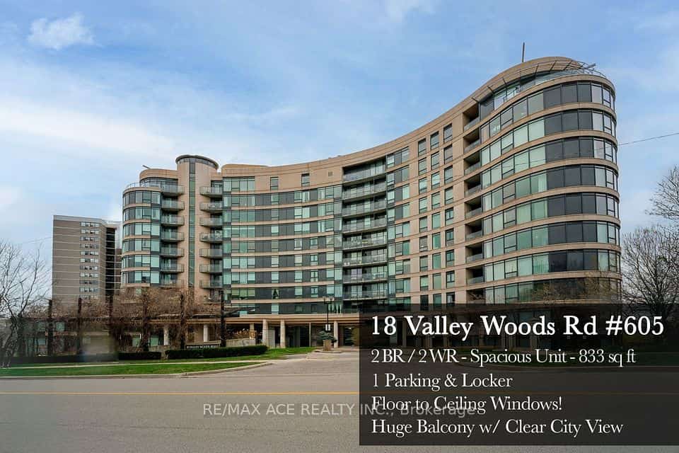 18 Valley Woods Road #605, Toronto, ON M3A 0A1