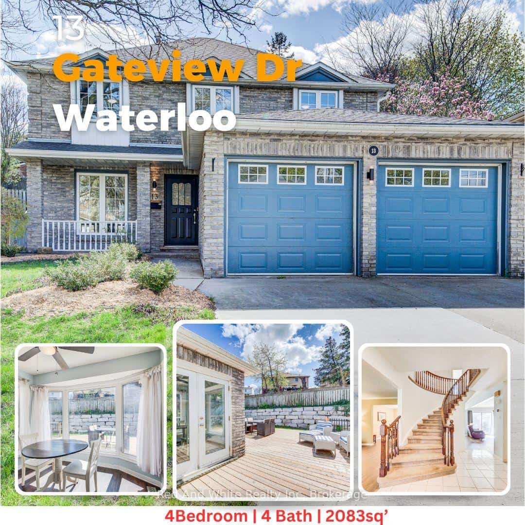 13 Gateview Drive, Waterloo, ON N2T 1A3