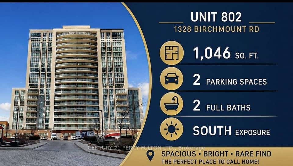 1328 Birchmount Road #802, Toronto, ON M1R 0B6