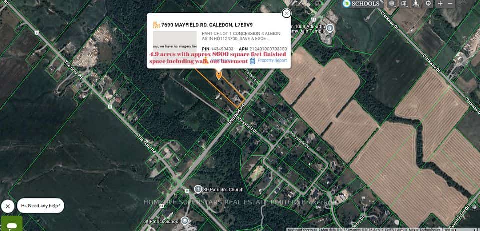 7690 Mayfield Road, Caledon, ON L7E 0V9