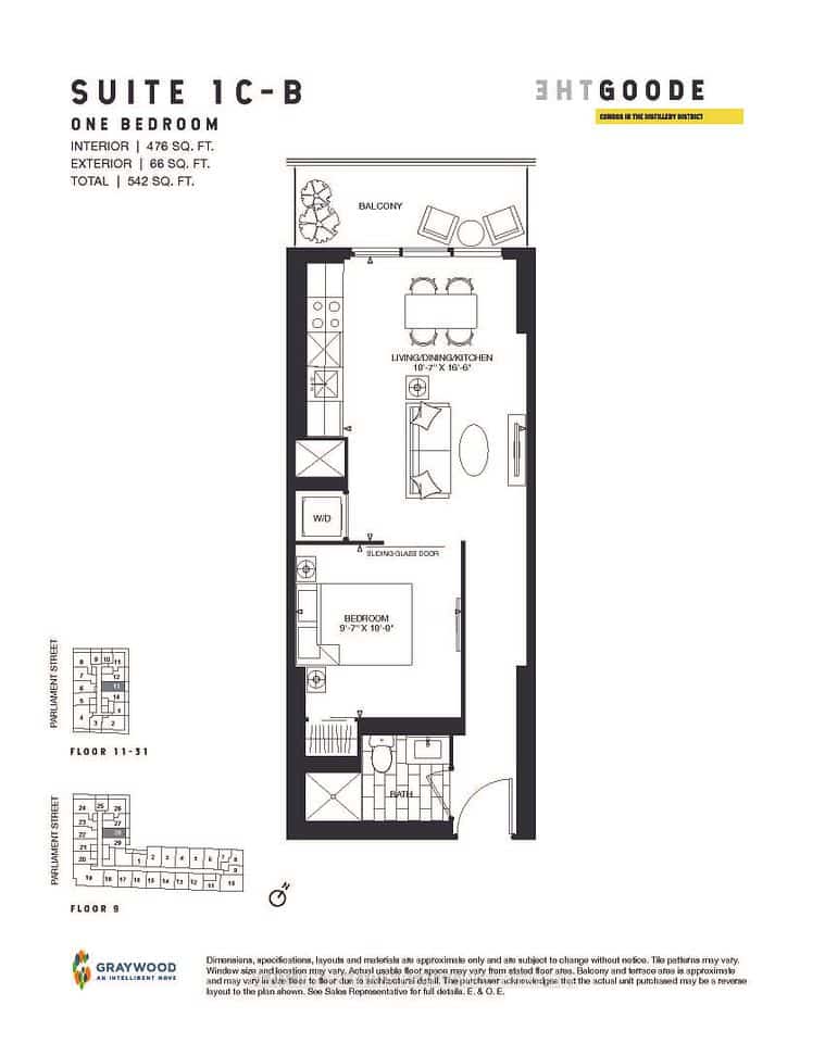 35 Parliament Street #1813, Toronto, ON M5A 0Z5