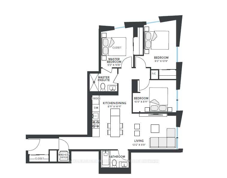 181 Mill Street #1008, Toronto, ON M5A 1C8
