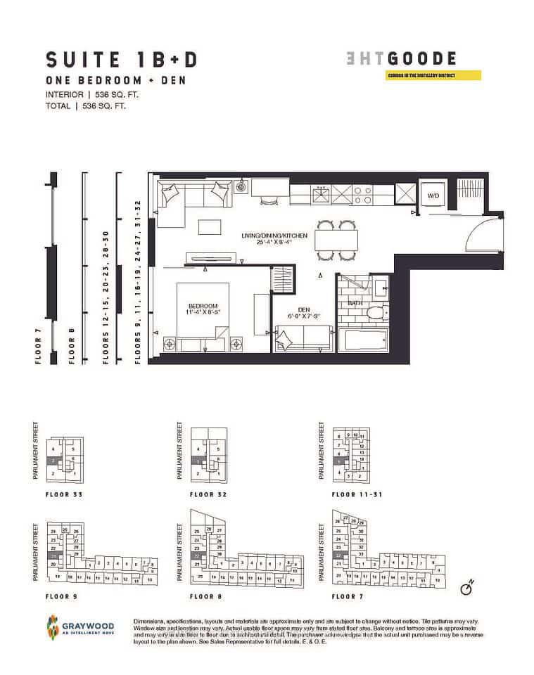 35 Parliament Street #1805, Toronto, ON M5A 0Z5