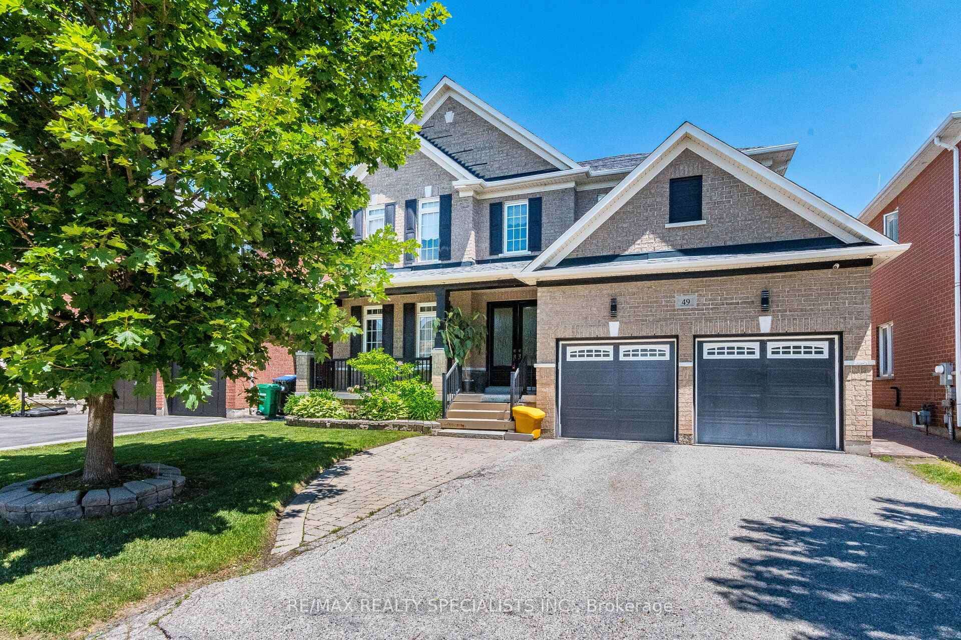 49 Maisonneuve Boulevard, Brampton, ON L6P 1Y7